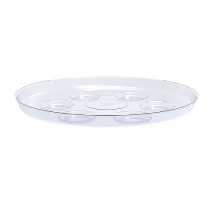 Agrandir l'image de soucoupe transparente extra 40,6 cm Image de soucoupe transparente extra 40,6 cm