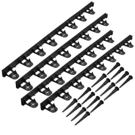 Agrandir l'image de BORDURE GAZON NOIR (4 X L100) CM Image de BORDURE GAZON NOIR (4 X L100) CM