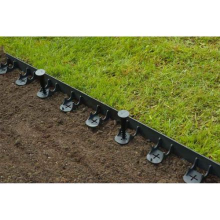 Agrandir l'image de BORDURE GAZON NOIR (4 X L100) CM Image de BORDURE GAZON NOIR (4 X L100) CM