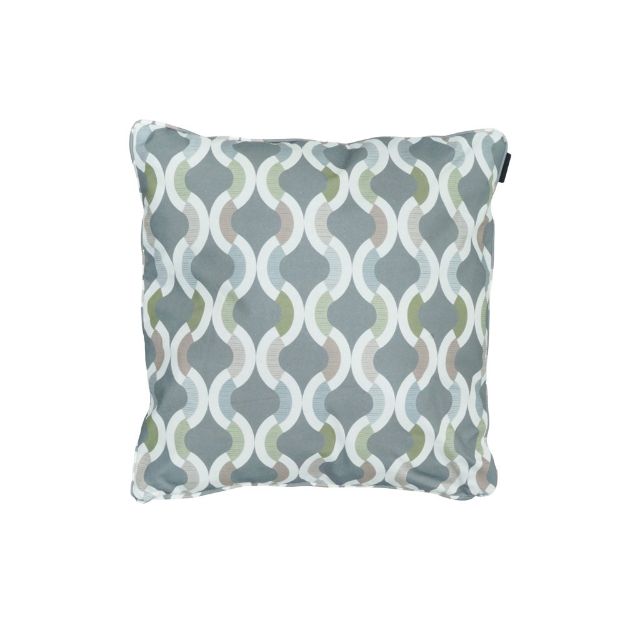 Image de Coussin décoratif avec passepoil trivia green