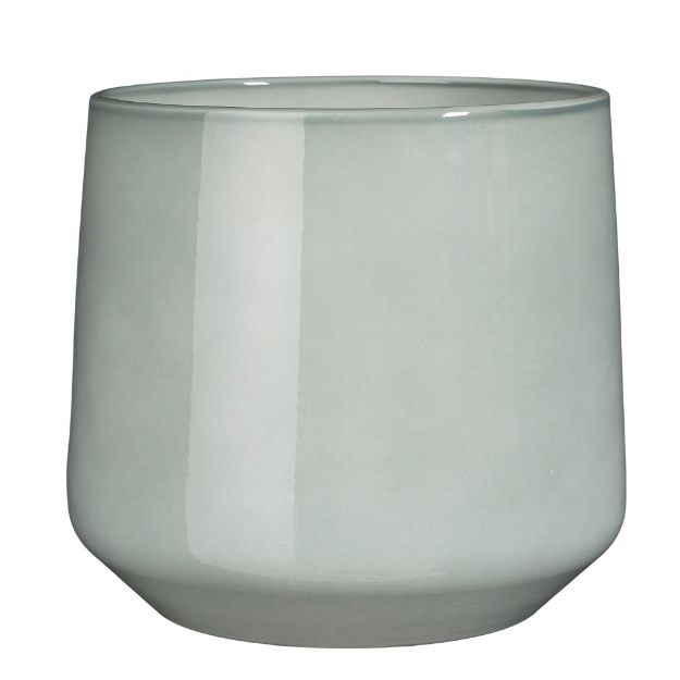 Image de Amber pot ronde gris cl. - h26xd28cm - Mica