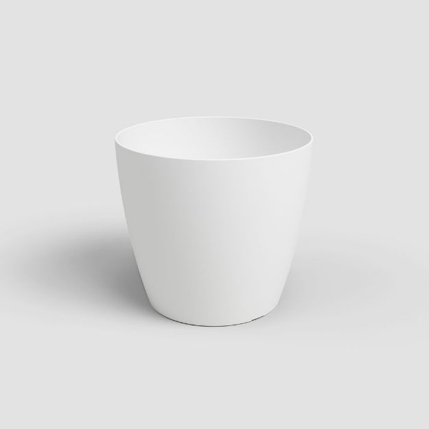 Image de POT SAN REMO MATE 12CM BLANC