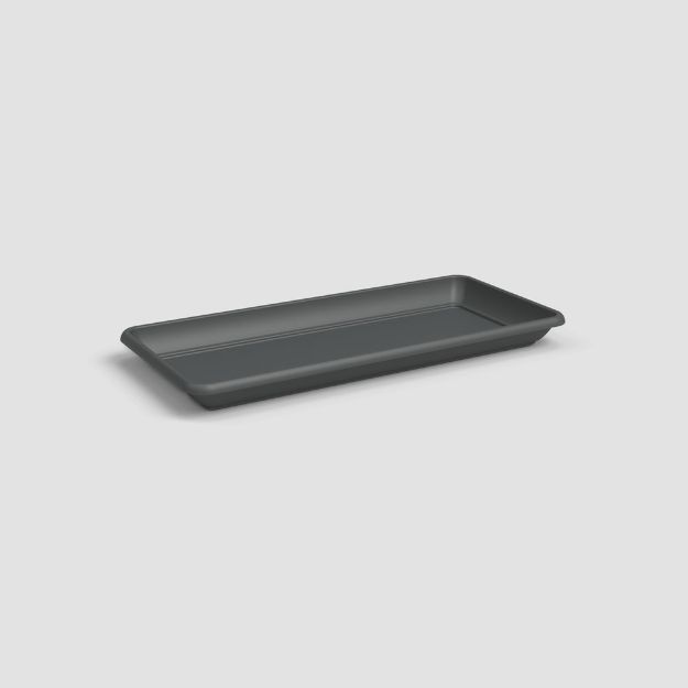 Image de SOUC. VENEZIA RECTANG. 50CM ANTHRACITE