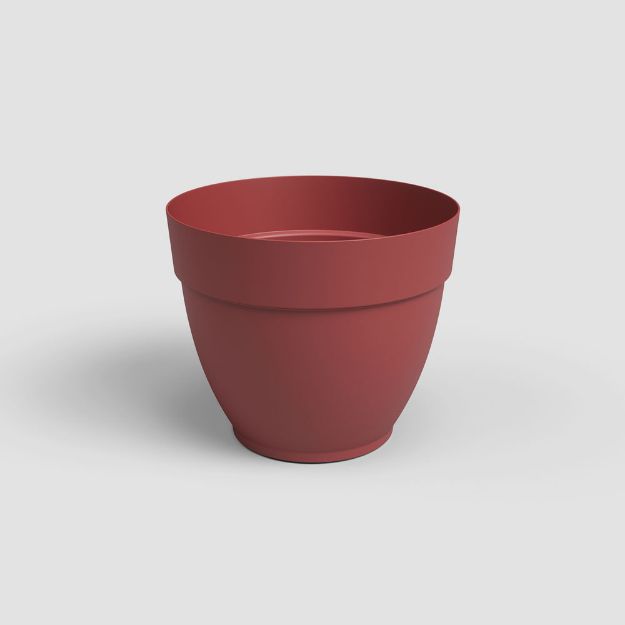 Image de POT CAPRI CAMPANA 25CM ROUGE FONCÉ