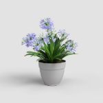 Image de POT CAPRI CAMPANA 25CM GRIS CLAIR