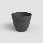 Image de POT CAPRI CAMPANA 25CM ANTHRACITE
