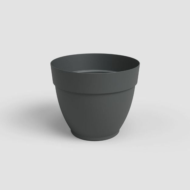 Image de POT CAPRI CAMPANA 30CM ANTHRACITE