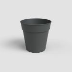 Image de POT DE CULTURE MADAGASCAR 13CM ANTHRACITE