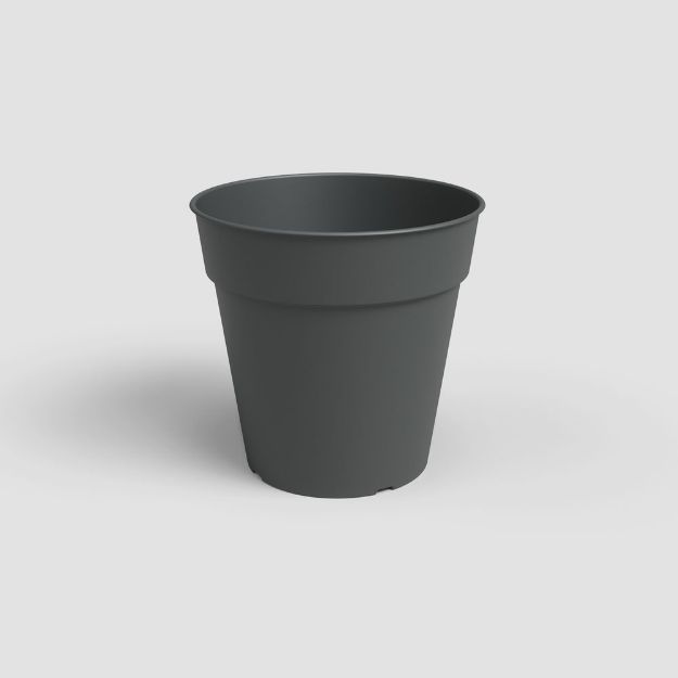 Image de POT DE CULTURE MADAGASCAR 13CM ANTHRACITE
