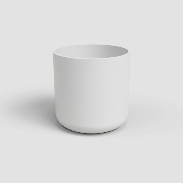 Image de CACHE-POT JUNO 14CM BLANC