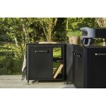 Image de Cozze® Cuisine extérieure simple - 1 porte - Inox