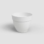 Image de POT CAPRI CAMPANA 25CM BLANC