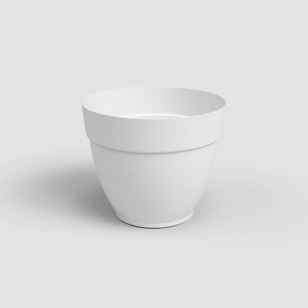 Image de POT CAPRI CAMPANA 25CM BLANC