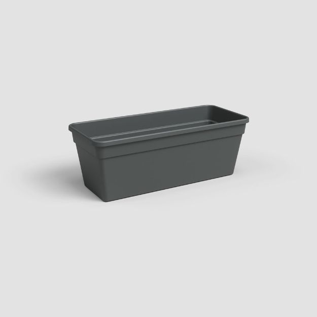 Image de JARDINIÈRE MADAGASCAR 60CM ANTHRACITE
