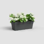 Image de JARDINIÈRE MADAGASCAR 60CM ANTHRACITE