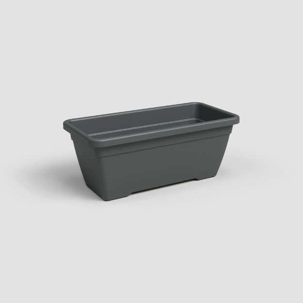Image de JARDINIÈRE VENEZIA 60CM ANTHRACITE