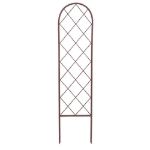 Image de CLASSIC METAL TRELLIS déco planter Rouille 0,42x1,50m