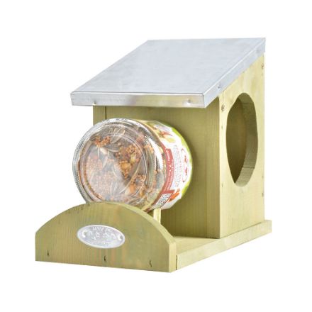 Agrandir l'image de Abri écureuil pate cachuètes Image de Abri écureuil pate cachuètes