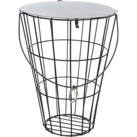 Agrandir l'image de Râtelier à foin à accrocher, avec couvercle Image de Râtelier à foin à accrocher, avec couvercle