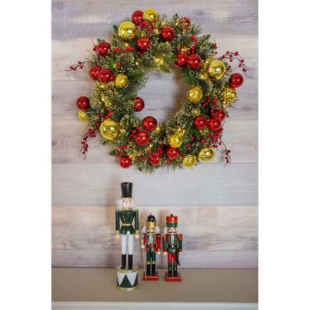 Agrandir l'image de Couronne Dakota D:61cm + Led Image de Couronne Dakota D:61cm + Led