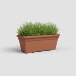 Image de JARDINIÈRE VENEZIA L 80CM terre