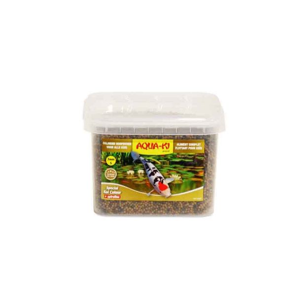 Image de Nourriture koï color 3mm Aqua-ki 3,5L