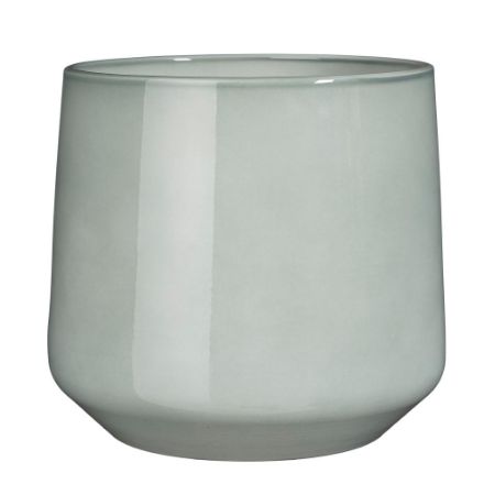 Agrandir l'image de Amber pot ronde gris cl. - h26xd28cm - Mica Image de Amber pot ronde gris cl. - h26xd28cm - Mica
