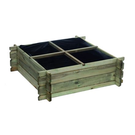 Agrandir l'image de Carré potager au sol BASIL 
 1000x1000x300 mm Image de Carré potager au sol BASIL 
 1000x1000x300 mm