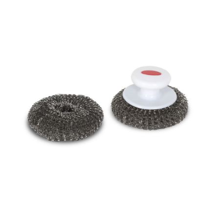 Agrandir l'image de Boules de laine d'inox avec poignee - LE MARQUIER Image de Boules de laine d'inox avec poignee - LE MARQUIER