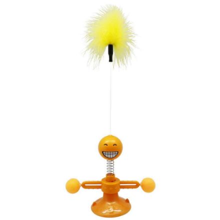Agrandir l'image de SMILEY PLUME SUR VENTOUSE Image de SMILEY PLUME SUR VENTOUSE