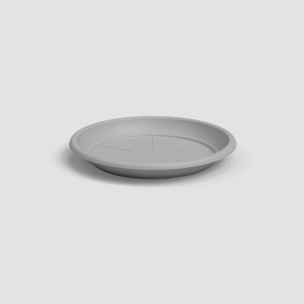 Image de SOUCOUPE RONDE 18CM GRIS CLAIR