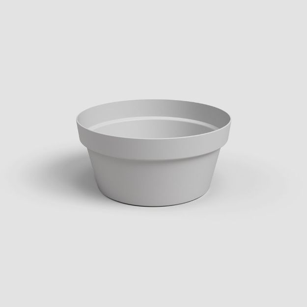 Image de COUPE CAPRI 25CM GRIS CLAIR