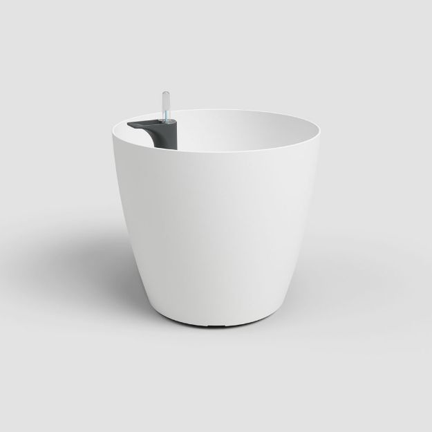 Image de POT SAN REMO MATE 42CM AUTO-ARROSAGE BLANC