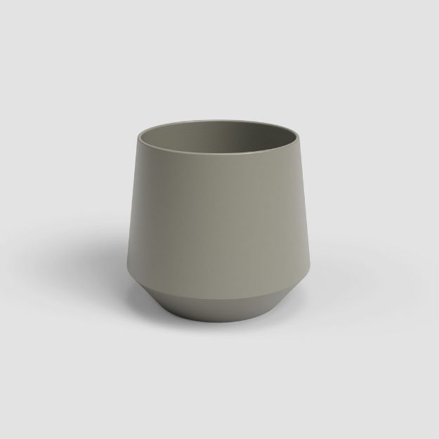 Image de CACHE-POT AURORA 17CM TAUPE