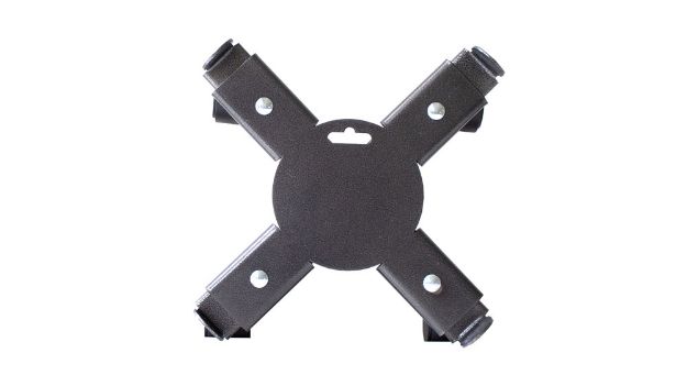Image de SUPPORT RÉGLABLE AVEC ROUES PETIT GRIS MARTELÉ