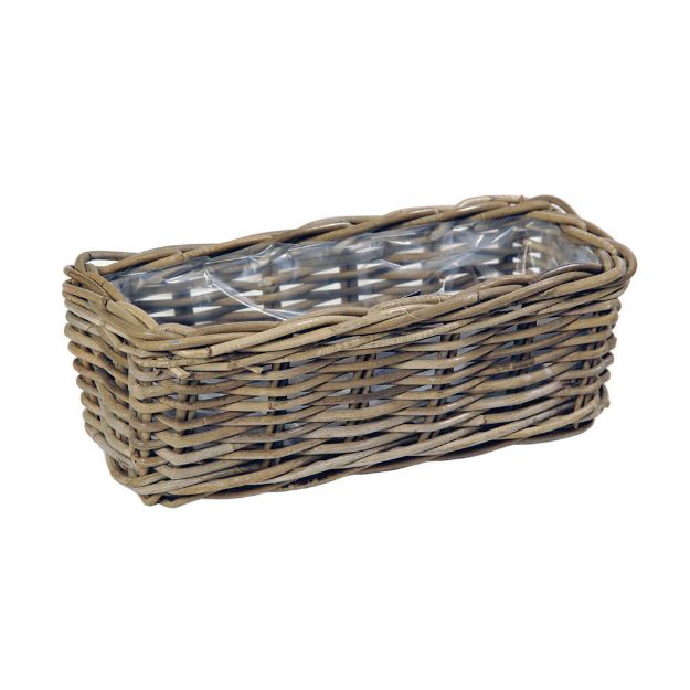 Image de Laura Rect Basket -F- Natural L40W16H15
