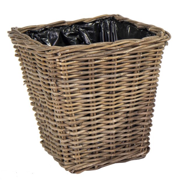 Image de Laura Conical Sq. Basket -F- Natural L22W22H30