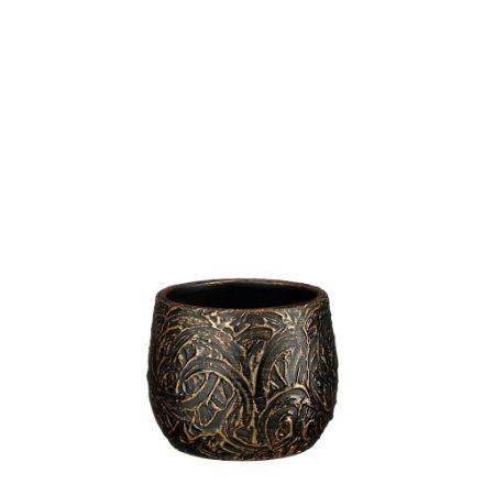 Agrandir l'image de Arthur pot ronde or - h13xd16,5cm - Mica Image de Arthur pot ronde or - h13xd16,5cm - Mica