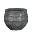 Image de Tobias pot ronde blue cl. - h15xd17cm - Mica