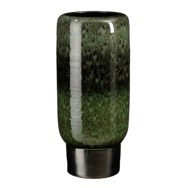 Image de Lizz pot ronde vert f. - h48xd21cm - Mica