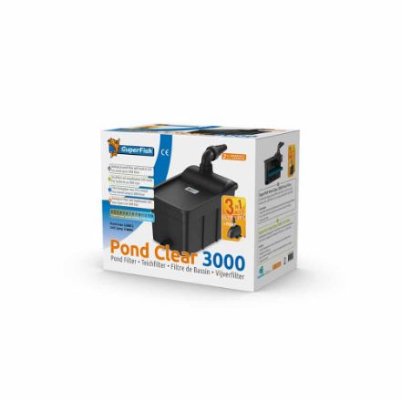 Agrandir l'image de SUPERFISH PONDCLEAR KIT 3000 - UV 5W- POMPE 1000L/H Image de SUPERFISH PONDCLEAR KIT 3000 - UV 5W- POMPE 1000L/H