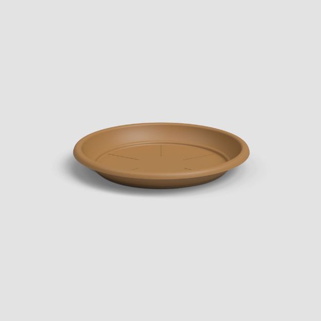 Image de SOUCOUPE RONDE 18CM JAUNE MIEL