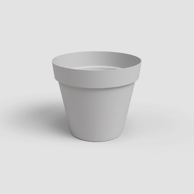 Image de POT CAPRI 35CM GRIS CLAIR