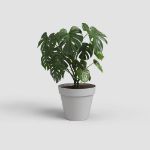 Image de POT CAPRI 35CM GRIS CLAIR
