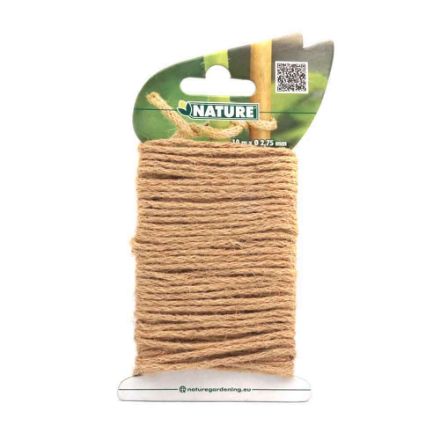 Agrandir l'image de LIEN METAL JUTE  NATUREL - 10 M Image de LIEN METAL JUTE  NATUREL - 10 M
