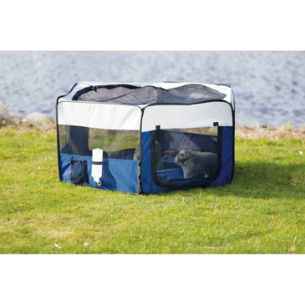 Agrandir l'image de Enclos + filet/base, lapin, chiots, en polyester Image de Enclos + filet/base, lapin, chiots, en polyester