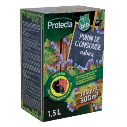 Agrandir l'image de Purin Natura de consoude Bag in box 1,5 L Image de Purin Natura de consoude Bag in box 1,5 L