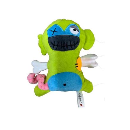 Agrandir l'image de Jouet chien Scary singe avec os 17,5cm Image de Jouet chien Scary singe avec os 17,5cm