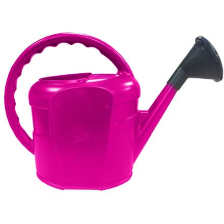 Agrandir l'image de Arrosoir ovale  6 litres + pomme fuchsia Image de Arrosoir ovale  6 litres + pomme fuchsia