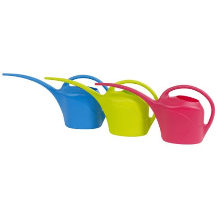 Agrandir l'image de Arrosoir long bec fluo 2.5 litres coloris assortis : bleu, vert anis, fuchsia Image de Arrosoir long bec fluo 2.5 litres coloris assortis : bleu, vert anis, fuchsia